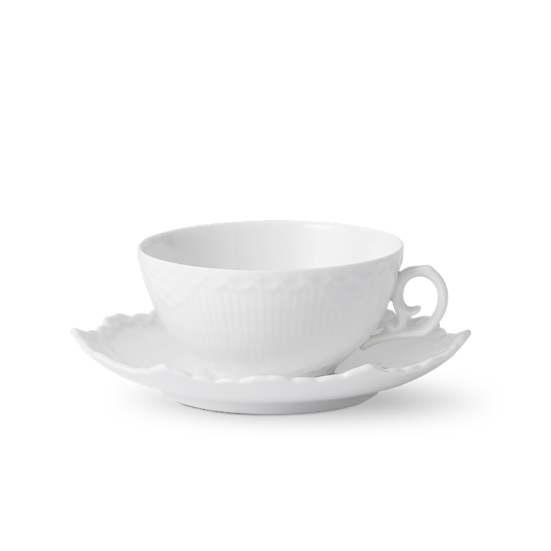 ホワイトフルーテッド フルレース|ロイヤル コペンハーゲン 公式