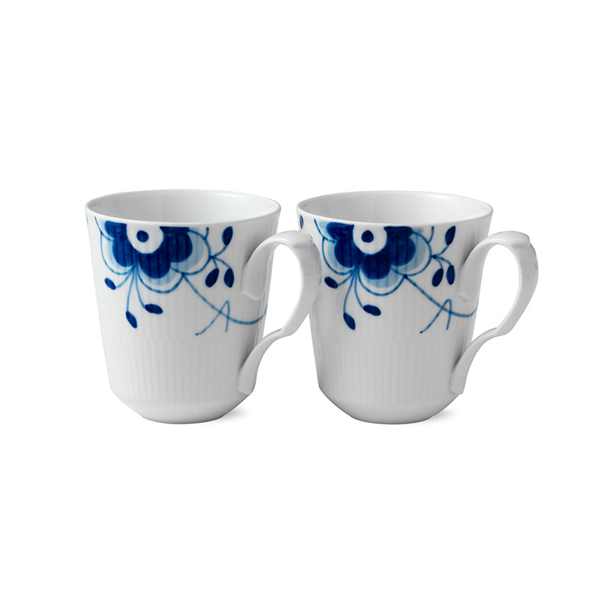 ブルーフルーテッド メガ マグ ペア L 380ml|ロイヤル コペンハーゲン