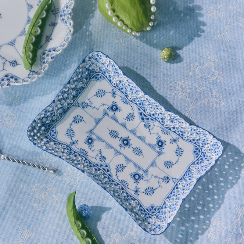 ブルーフルーテッド フルレース トレイ ダブルレース|ロイヤル