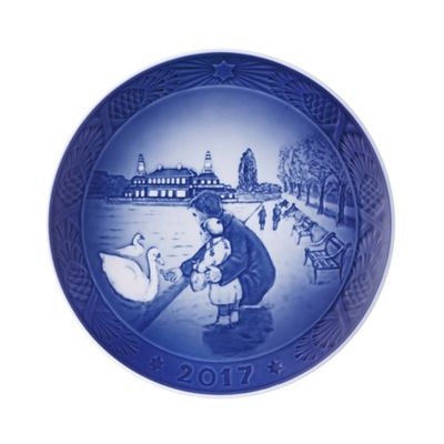 イヤープレート2017年版 / 平成29年|ロイヤル コペンハーゲン 公式