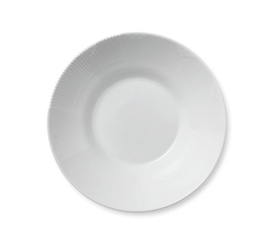 ホワイトエレメンツ ディーププレート 24cm|ロイヤル コペンハーゲン