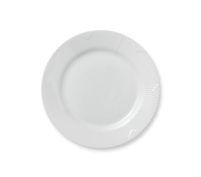 ホワイトエレメンツ プレート 21cm|ロイヤル コペンハーゲン 公式