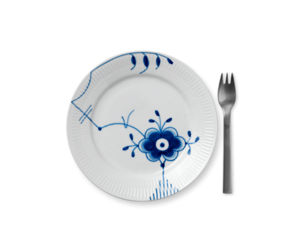 ブルーフルーテッド メガ プレート 19cm|ロイヤル コペンハーゲン 公式