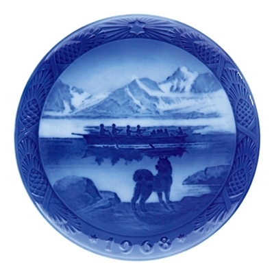 イヤープレート 1968年版 / 昭和43年|ロイヤル コペンハーゲン 公式