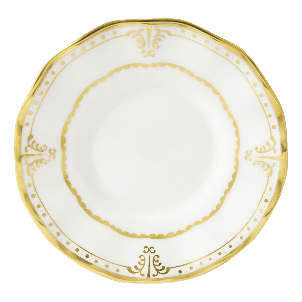 Elizabeth Gold Coffee Saucer (12.5cm) - Royal Crown Derby
