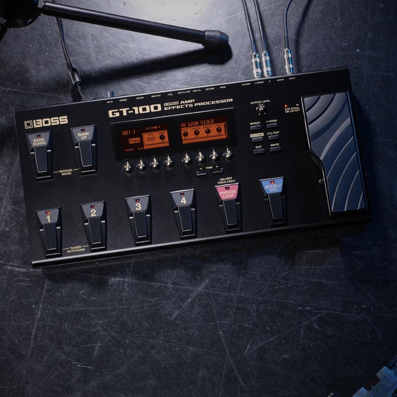 Roland - BOSS GT-100 Version 2.0 Update Out Now