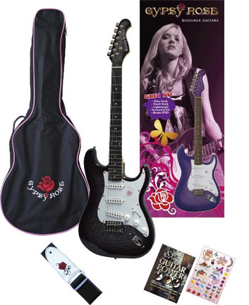 Gypsy Rose Electric Guitar Kit GRE1K / CBK B Stock at RondoMusic.com