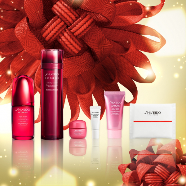 SHISEIDO ホリデーコレクション 2024】看板的スキンケアシリーズのミニ