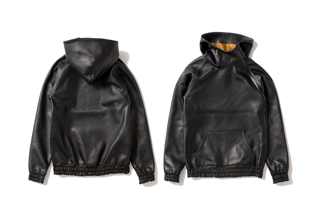 LEATHER SIDE ZIP PARKA | TOPS | オンラインショッピング | ROARS