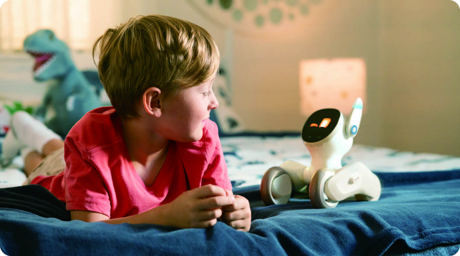 ペットロボット「Loona (ルーナ)Blue」ロボティクススタジオに登場