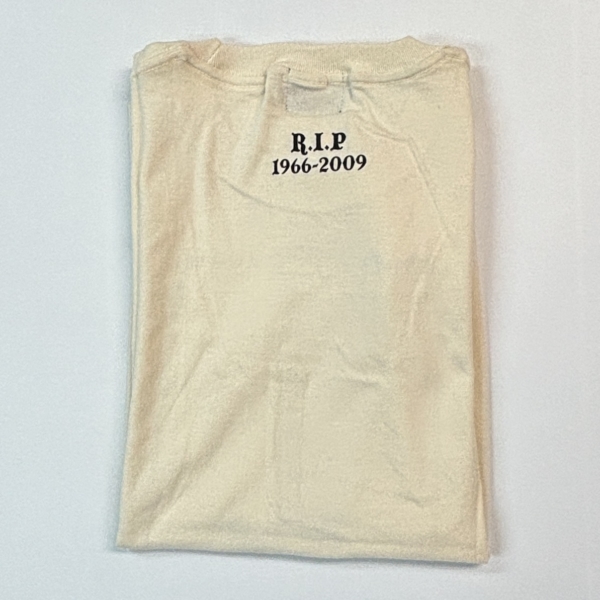 アベフトシ 限定Tシャツ RIP 1966-2009 チバユウスケ デザイン | 音楽