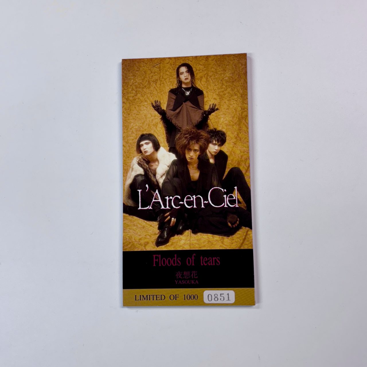 L'Arc‐en‐Ciel Floods of tears 夜想花 インディーズ CD 1000枚限定
