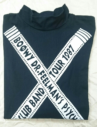 BOOWY 1987 ツアーTシャツ 長袖 MONO SEX 入荷 | 音楽資料専門店