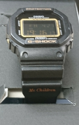 Mr.Children 15周年記念モデル G-SHOCK 入荷 | 音楽資料専門店 ロック