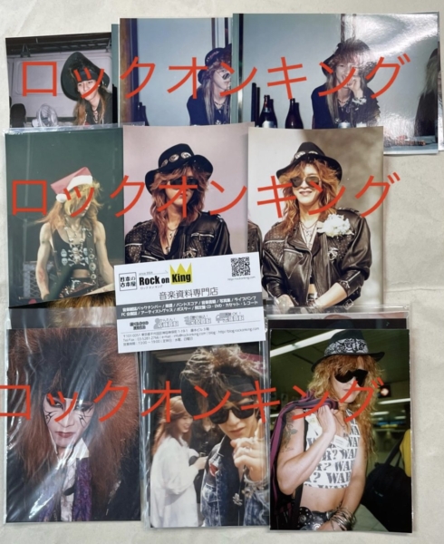 TAIJI 1988年〜初期ブロマイド 生写真36枚セット X JAPAN | 音楽資料