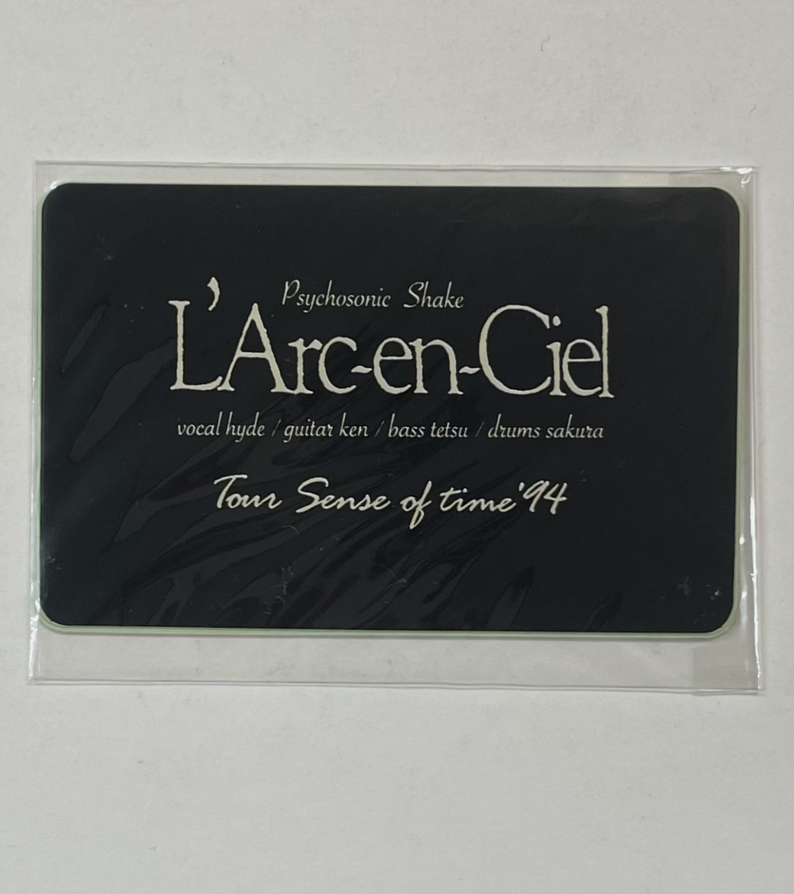 ラルクアンシエル ステッカー L'Arc‐en‐Ciel sense of time グッズ