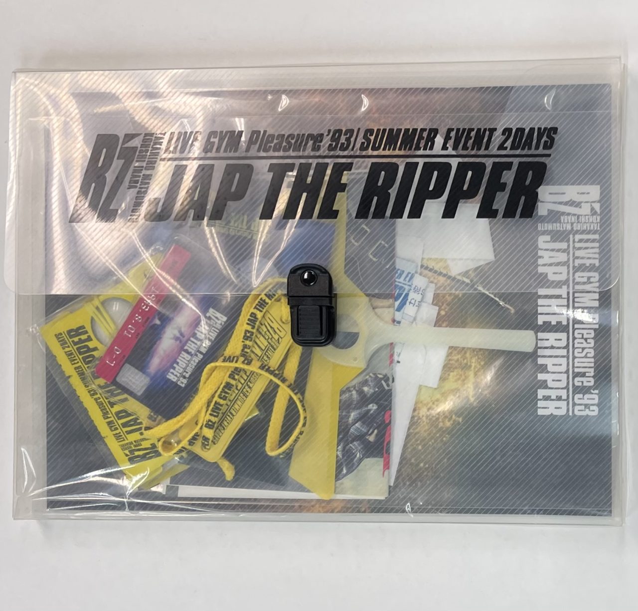 B'z ツアーパンフレット JAP THE RIPPER '93 ライブ観戦キット付