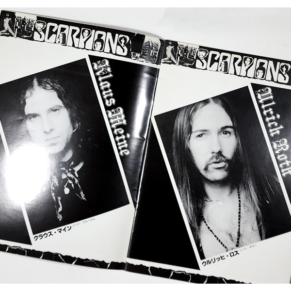 Scorpions - 1978 Japan Tour Book w/ Uli Roth
