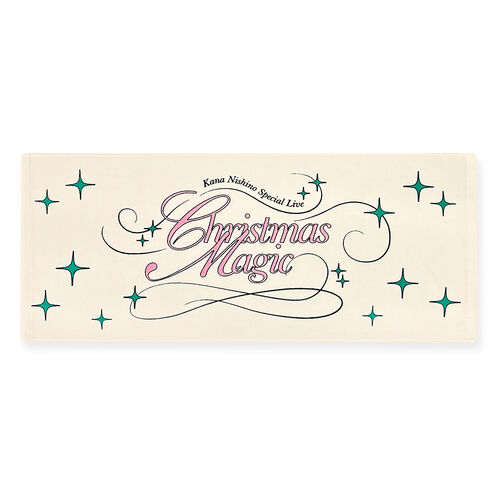 Live Viewingグッズ】Christmas Magic フェイスタオル Red | ソニー