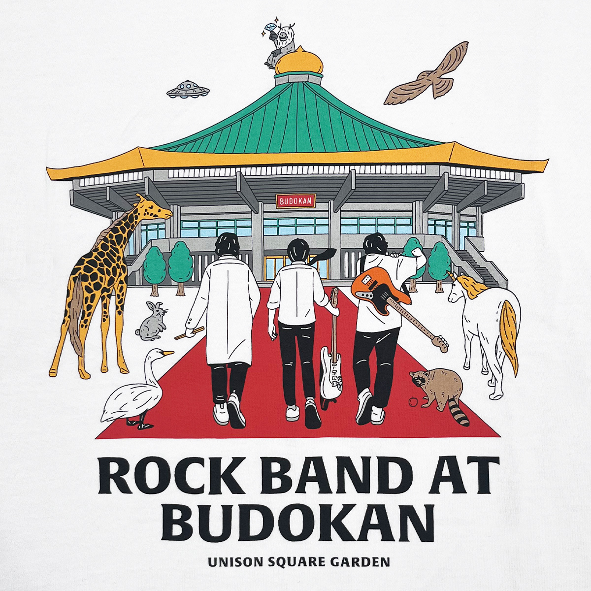 SALE]ROCK BAND AT BUDOKAN Tシャツ ホワイト | ソニーミュージック
