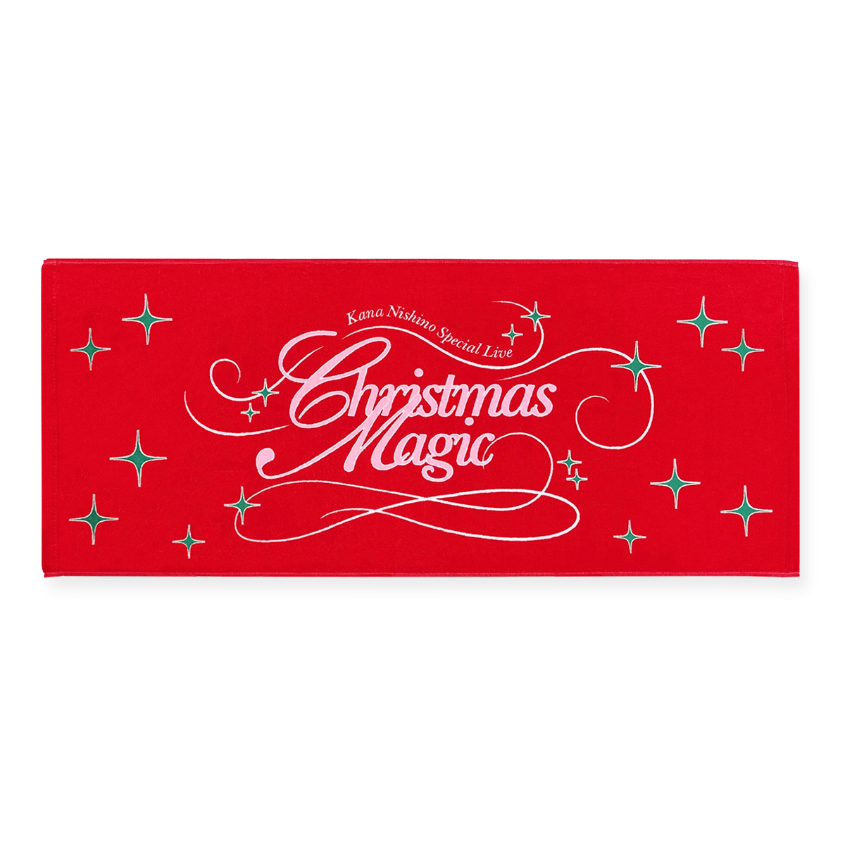 Live Viewingグッズ】Christmas Magic フェイスタオル Red | ソニー