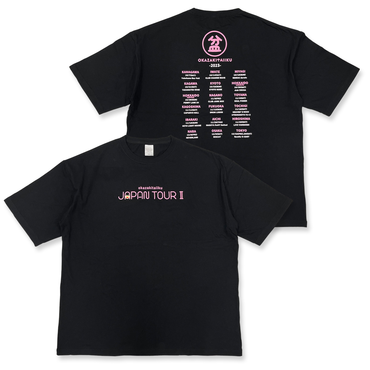 SALE]「JAPAN TOUR 2」Tシャツ ブラック | ソニーミュージック公式