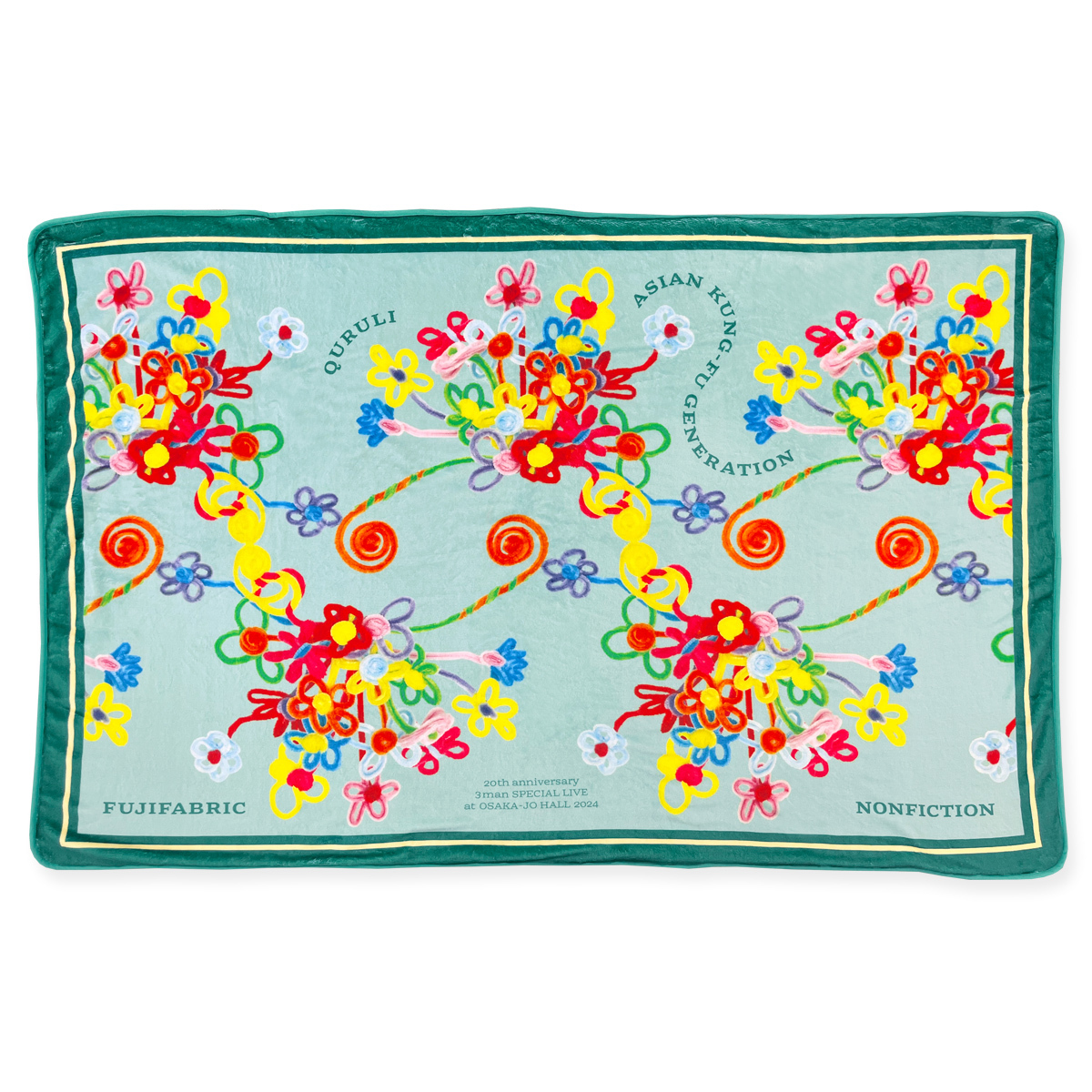 20th anniversary「ノンフィクション」モールフラワーブランケット
