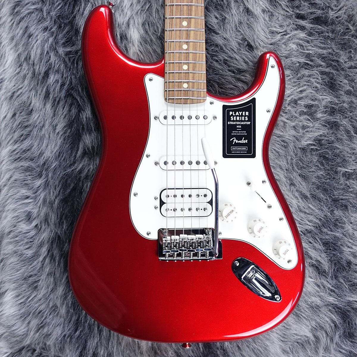 Fender Mexico Player Stratocaster HSS Candy Apple Red【在庫限りで