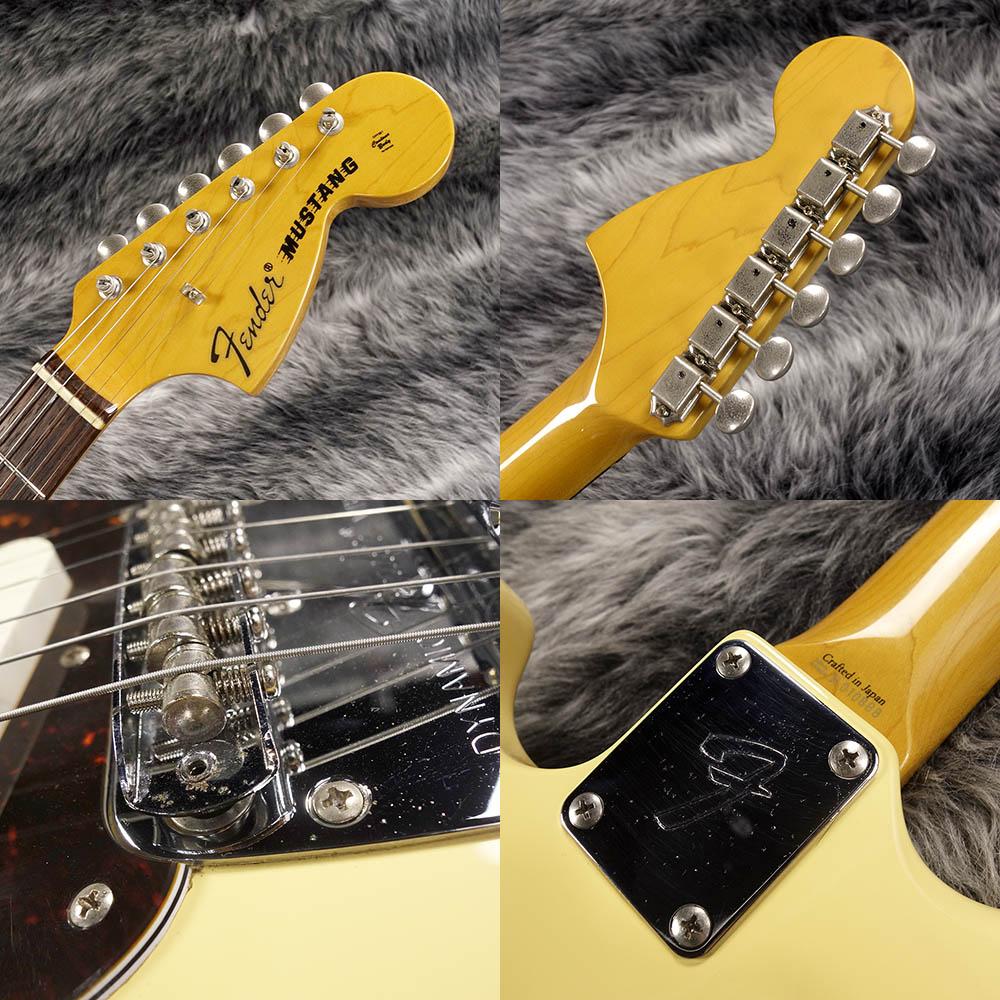 Fender Japan Mustang MG69-65 YWH ソフトケース付 Fender Japan MG69-65 YWH 1994～1995年製 MADE IN JAPAN期 フジゲン製