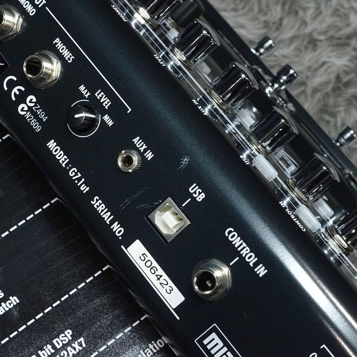 ZOOM G7.1ut 真空管搭載 マルチエフェクター Amazon | ZOOM ギターエフェクツコンソール G7.1ut | ディストーション