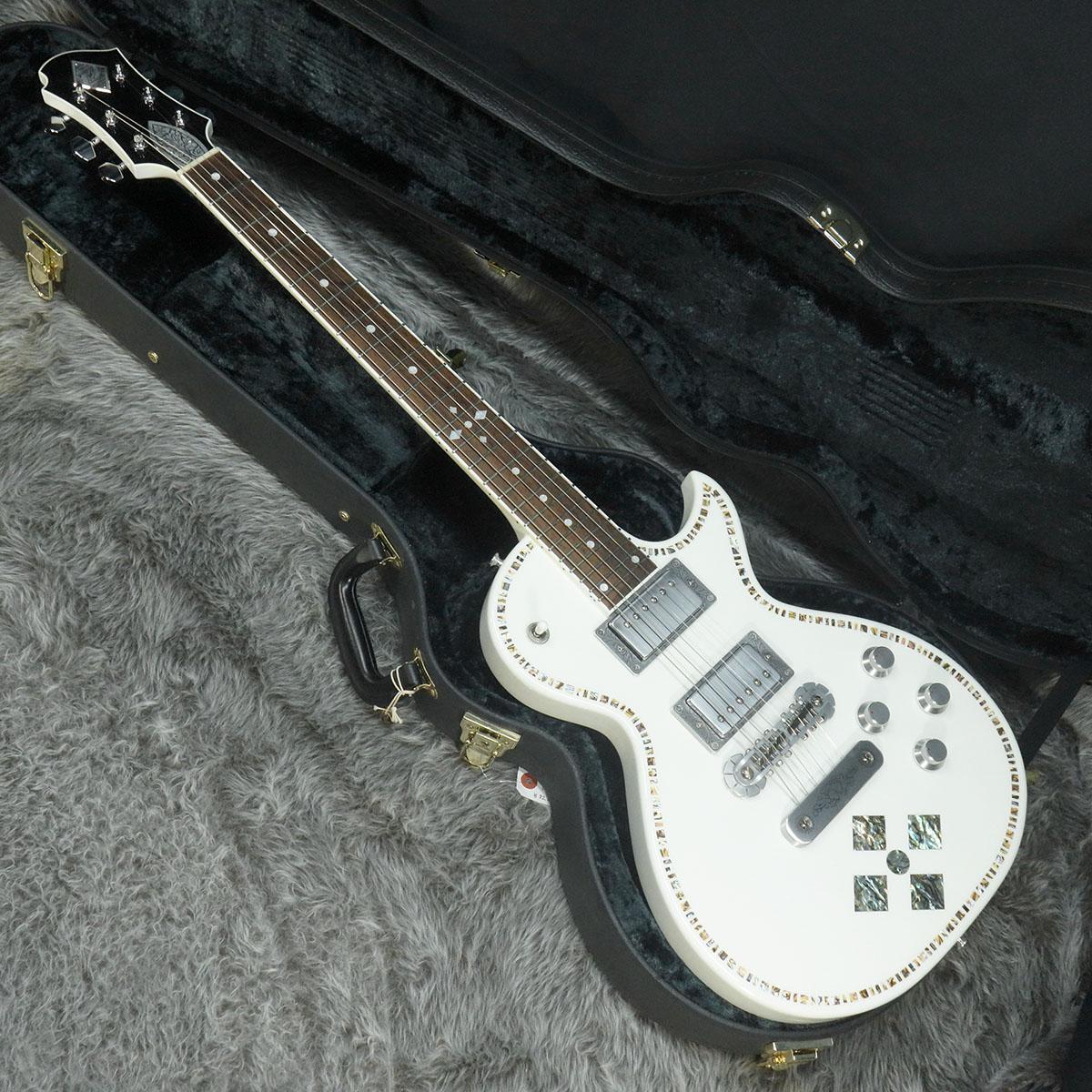 美品！ZEMAITIS ANTANUS A24SU ナチュラル　パール ZEMAITIS Antanus A24SU WHITE PEARL DIAMOND – GuitarQuest イシバシ