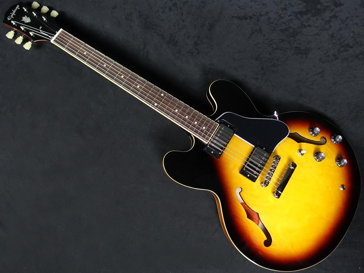 ギター Epiphone ES-335 LH (Vinrage Sunburst) Epiphone ES-335 Left Hand (Vinrage Sunburst) - 谷口楽器