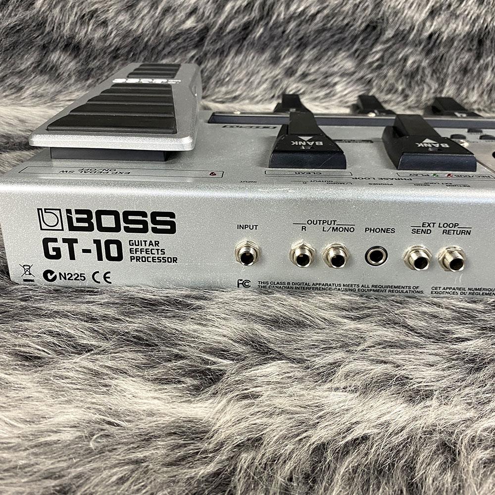 BOSS GT-10 ギター エフェクター プロセッサー 動作確認済 BOSS GT-10 Guitar Effects Processor <ボス>｜平野楽器 ロッキン