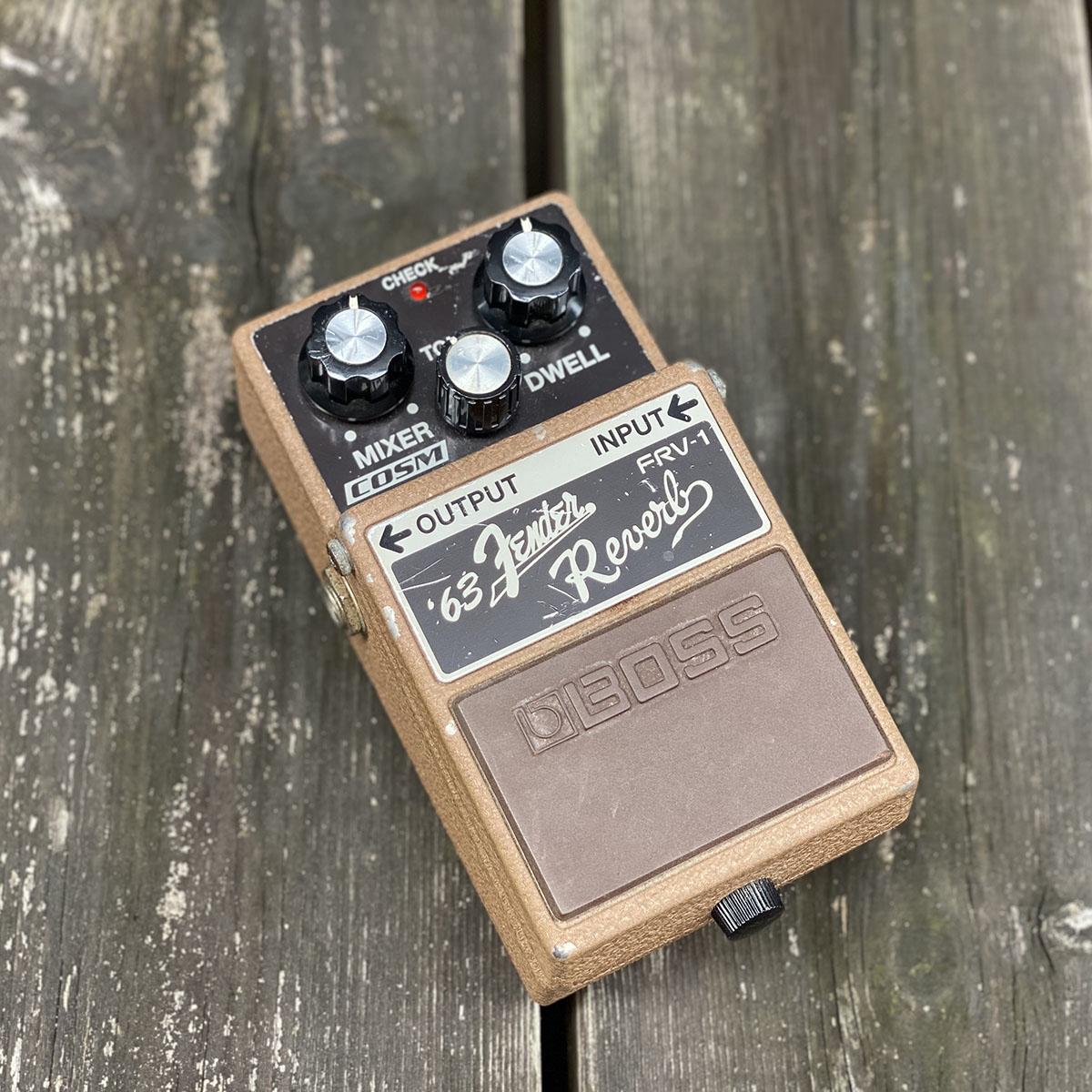 BOSS '63 Fender Reverb FRV-1 ボス エフェクター Boss FRV-1 Fender® Reverb Guitar Ef fects Pedal | USA