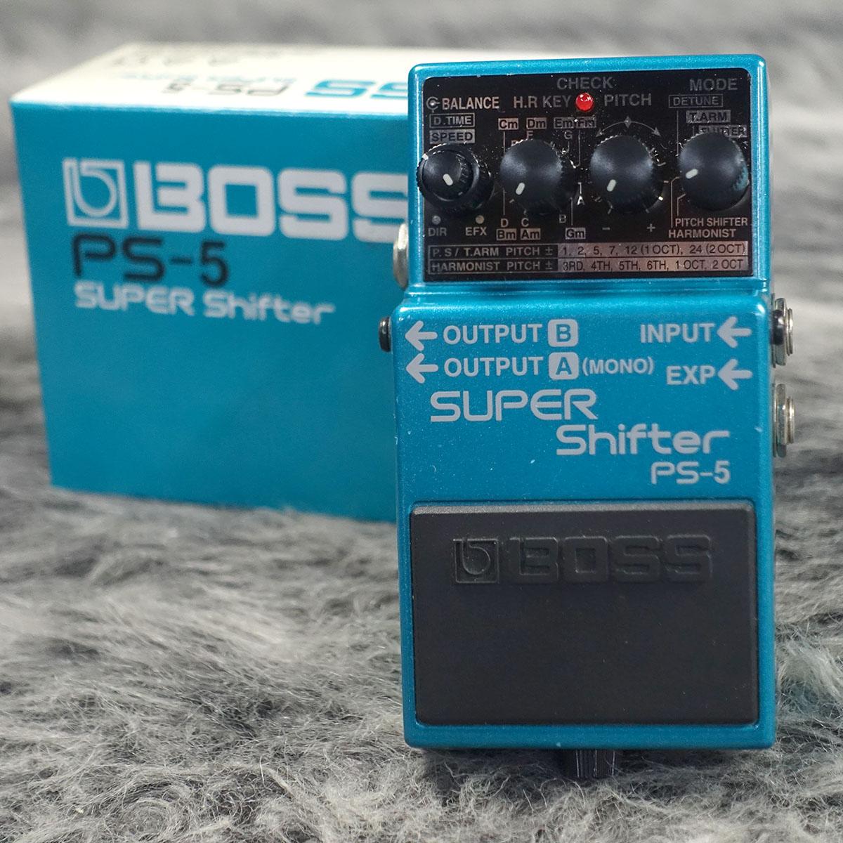 ギター BOSS SUPER Shifter PS-5 BOSS PS-5 Super Shifter <ボス>｜平野楽器 ロッキン オンラインストア