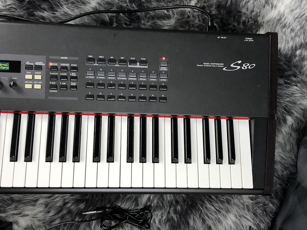【良品・動作確認済み】YAMAHA S80 88鍵 YAMAHA S80 88鍵シンセサイザー【動作確認済み】 <ヤマハ>｜平野楽器
