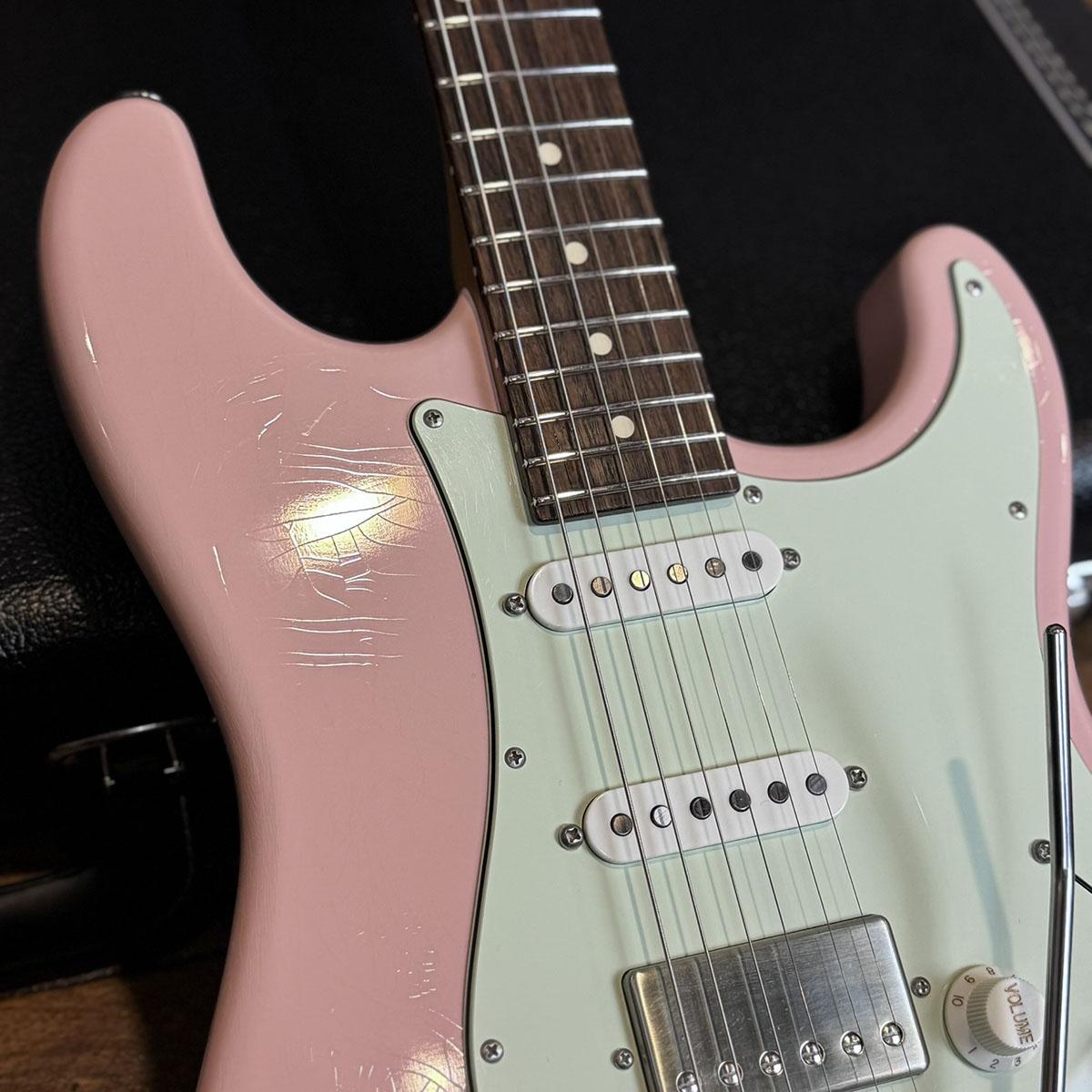 Suhr Mateus Asato Signature Classic S Antique Shell Pink <サー