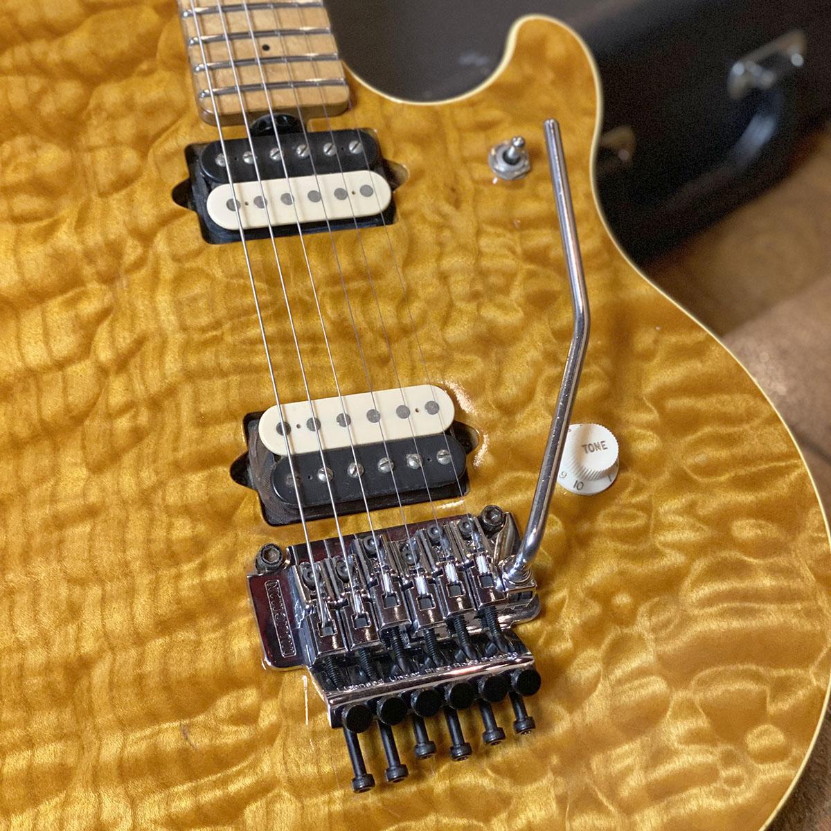 【マタヌキ】Axis EX トランスゴールド　MUSIC MAN MUSIC MAN AXIS EX Trans Gold <ミュージックマン>｜平野楽器 ロッキン