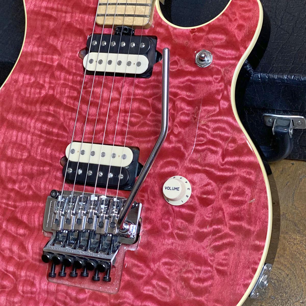 MUSICMAN AXIS EX Translucent Pink 日本製 中古］MUSICMAN / AXIS EX Translucent Pink 1997 - Vintage-Style by