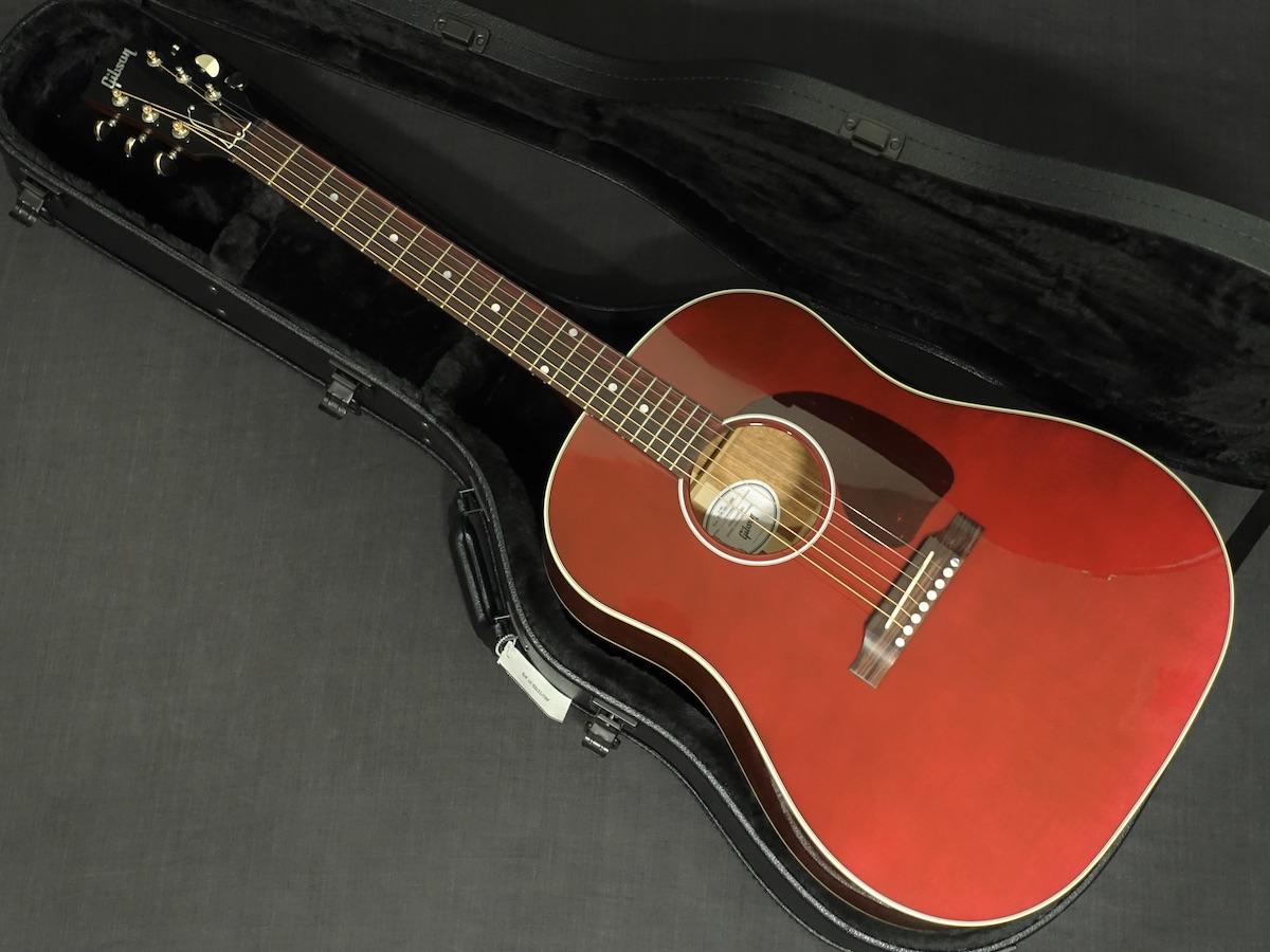 GibsonJ-45 ワインレッド　ハードケース付 Gibson J-45 Standard Wine Red Gloss【現物画像】 ギブソン 【 イオン