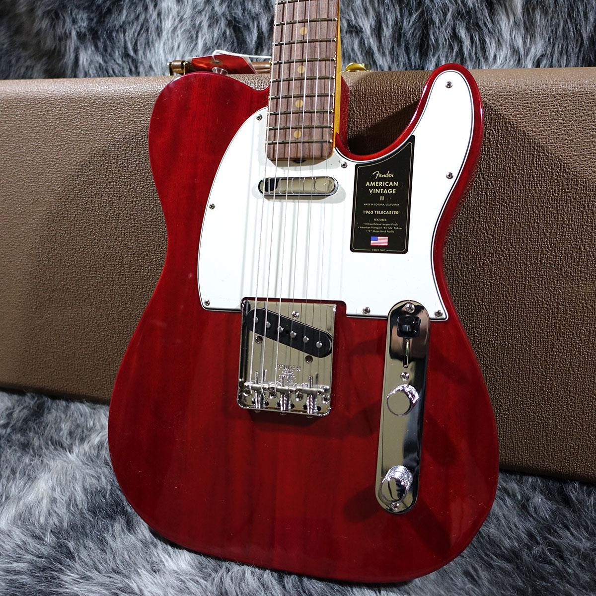Fender USA American Vintage II 1963 Telecaster Crimson Red