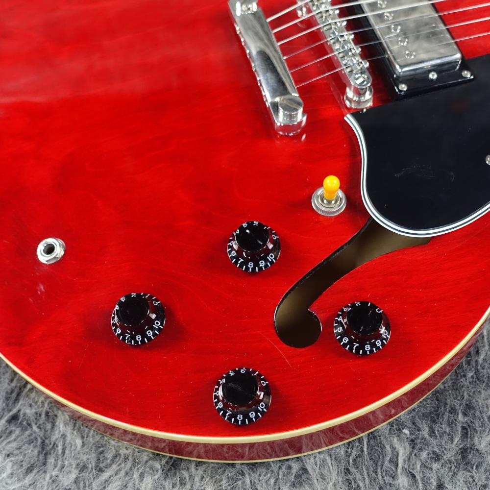 Epiphone ES-335 Dot Cherry【ストラップ・ケース付属】 Epiphone ES-335 CH セミアコギター チェリーサンバースト エレキ