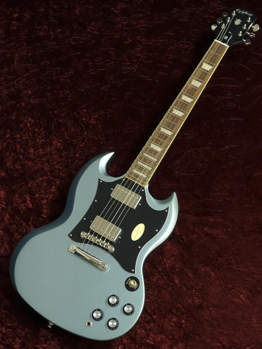 ギター epiphone SG pelham blue Epiphone SG Standard Pelham Blue <エピフォン>｜平野楽器 ロッキン