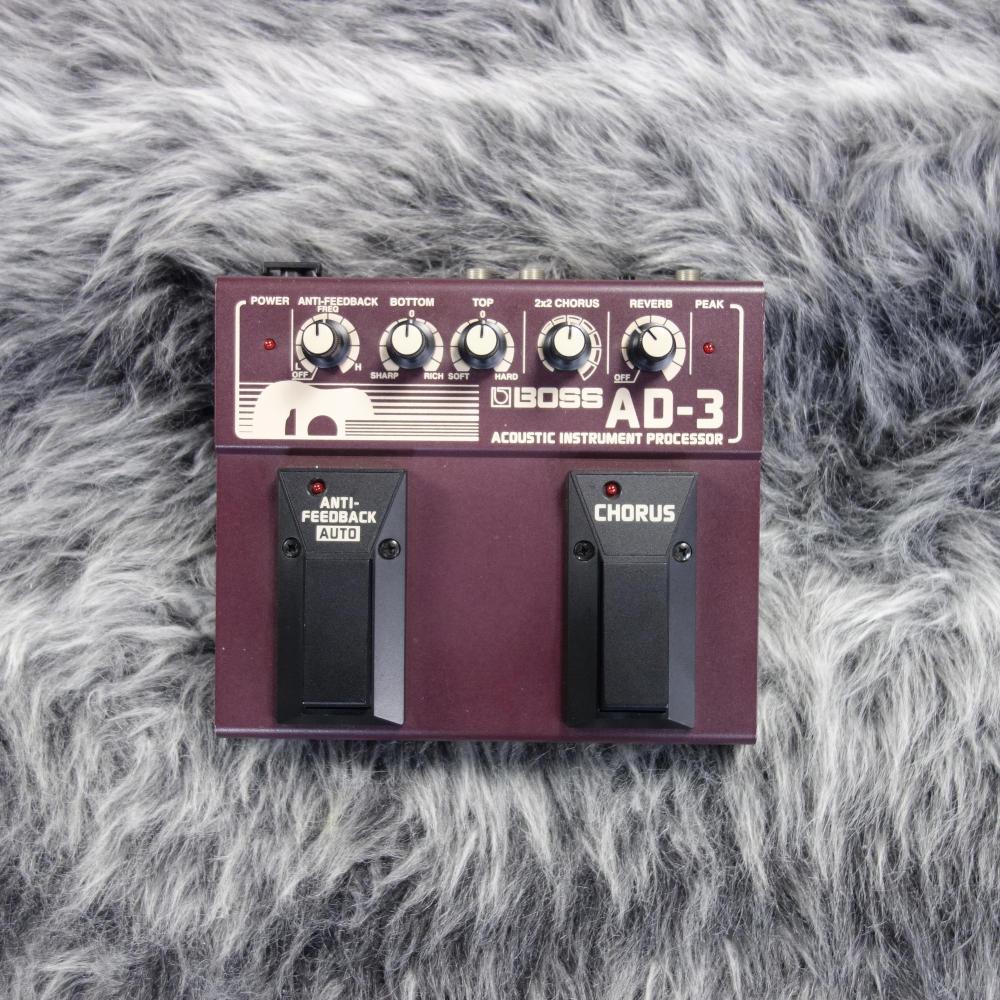 BOSS AD-3 アコースティックエフェクター BOSS AD-3 アコーステックプロセッサー（中古/送料無料）【楽器検索