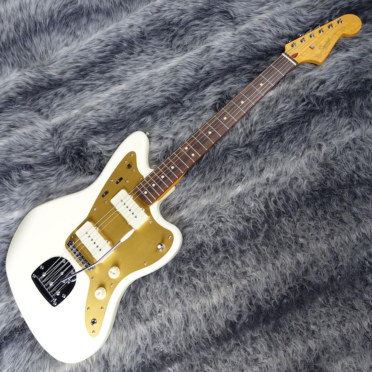 ギター Squier J Mascis Jazzmaster Squier by Fender J Mascis Jazzmaster Vintage White エレキギター