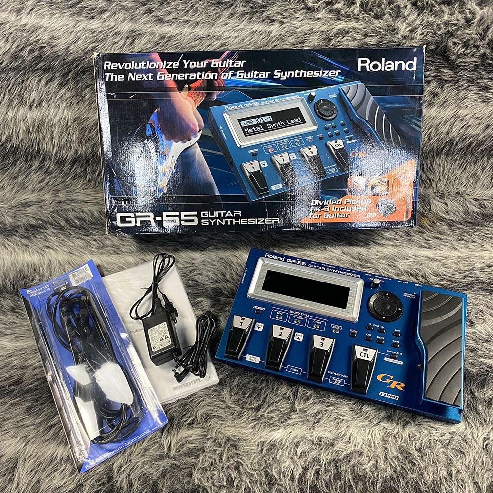 1026 Roland GR-55 ギターシンセサイザー Roland GR-55 Guitar Synthesizer <ローランド>｜平野楽器 ロッキン