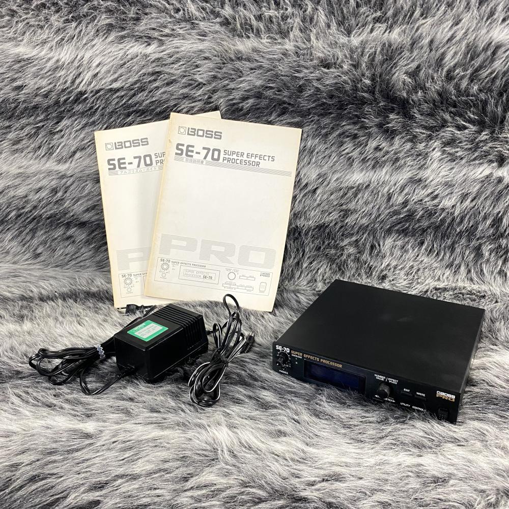 BOSS Pro SE-70 マルチエフェクター 動作確認済み BOSS マルチエフェクターSE-70を20年経ったいまレビュー