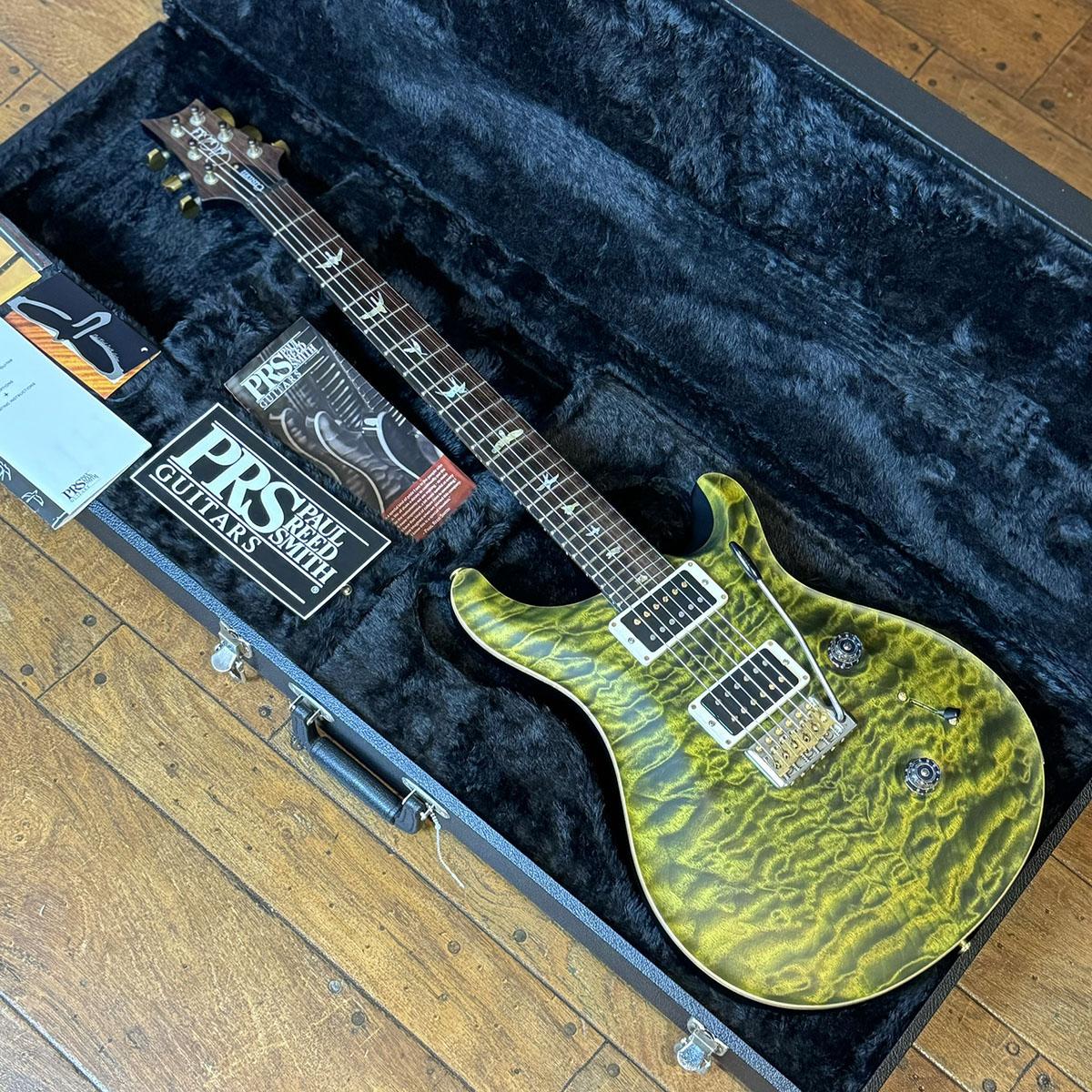 Paul Reed Smith 2016 Limited Custom 24 10 Top Quilt Satin Jade
