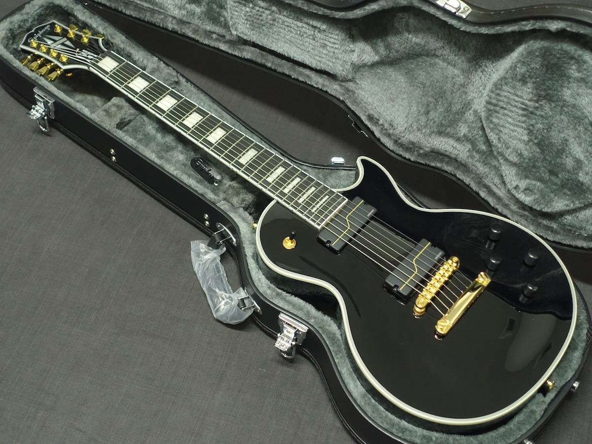 Epiphone Matt Heafy Origins Les Paul Custom 7 String Ebony