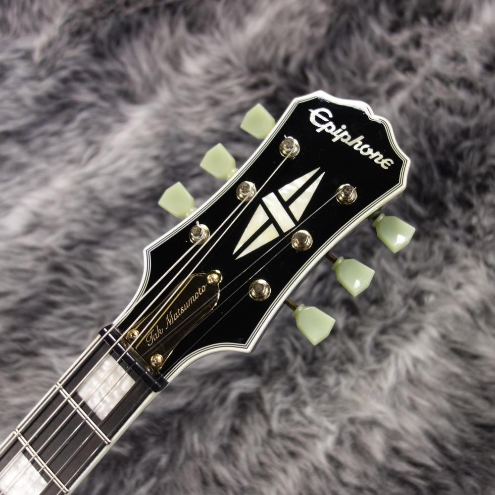 Epiphone ブラック エレキギターtakDC Epiphone Limited Edition Tak Matsumoto DC Custom Ebony《エレキ